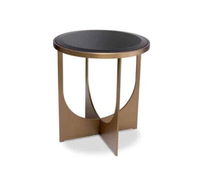 Elegance sidobord borstad mässing