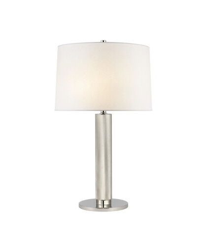 Barrett Knurled bordslampa nickel M