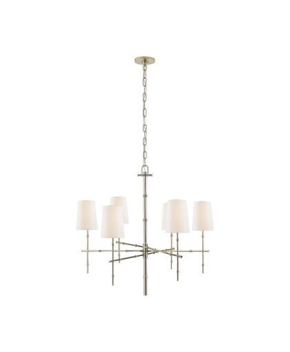 Grenol Modern Bamboo takkrona nickel/linne