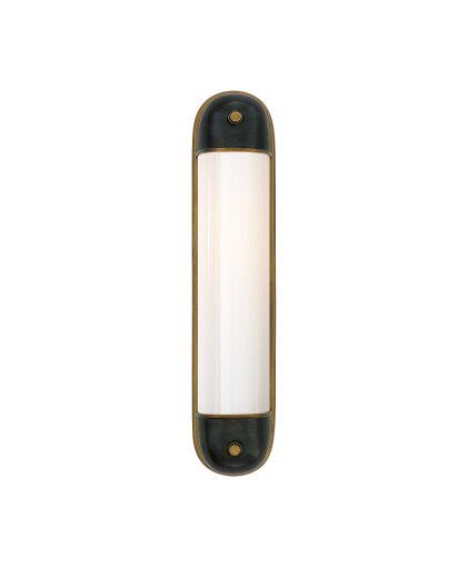 Selecta Long vägglampa brons/antik mässing