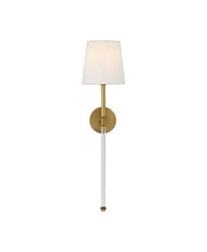 Camille Tail vägglampa antik mässing