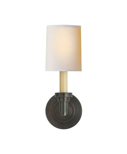 Wilton vägglampa brons