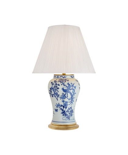 Blythe bordslampa blå/vit M