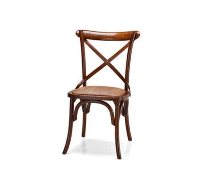 Newport Cross matstol rich brown