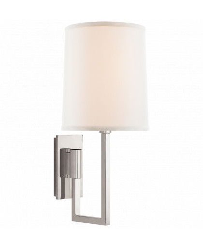 Aspect Library vägglampa nickel
