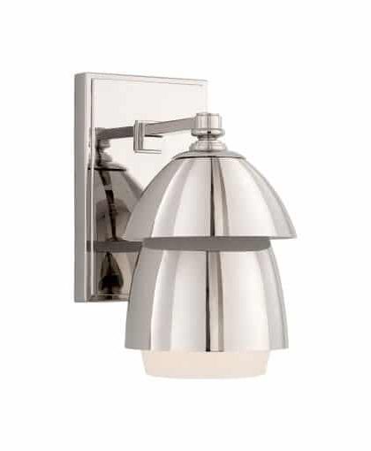 Whitman vägglampa nickel