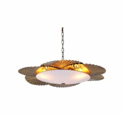 Oriental takkrona vintage mässing