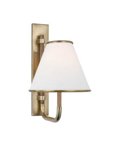 Rigby vägglampa mässing