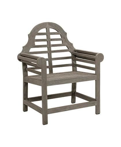 Vintage karmstol charcoal