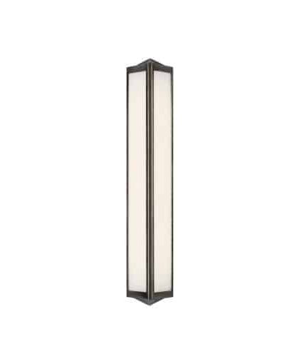 Geneva vägglampa brons