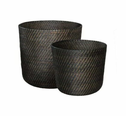 Amazon korg brun 2-pack