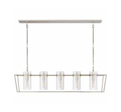 Presidio taklampa linjär nickel