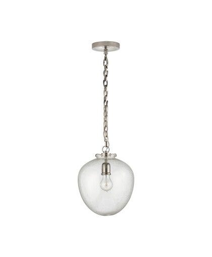 Katie Acorn takpendel nickel/glas