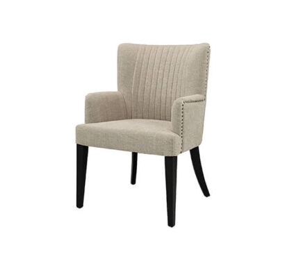 Dylan karmstol linen sand