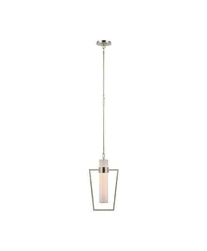 Presidio Petite takpendel nickel/vit