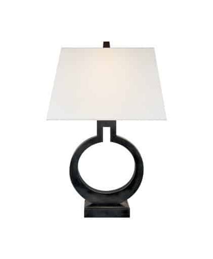 Ring Form bordslampa brons S