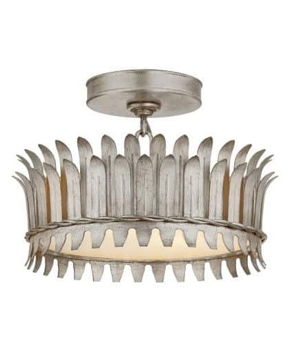 Leslie 12 taklampa silver