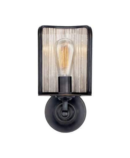 Rivington skärmad vägglampa brons/antik
