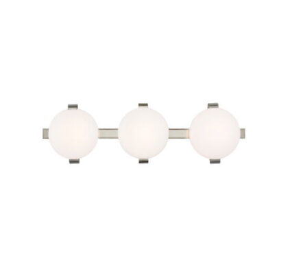 Marisol 28 badrumsbelysning nickel