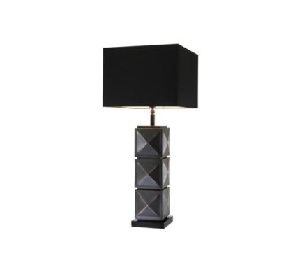 Carlo bordslampa brons