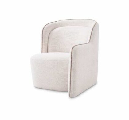 Barrier fåtölj lyssa off-white höger