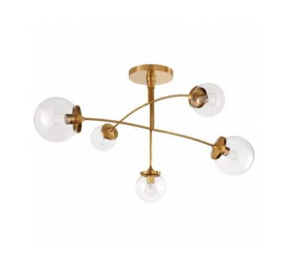 Prescott takkrona mässing