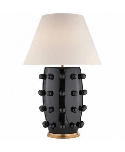 Linden bordslampa svart