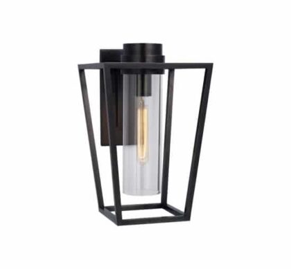 Presidio vägglampa ram brons