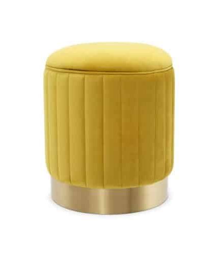 Pall Allegra gul sammet OUTLET