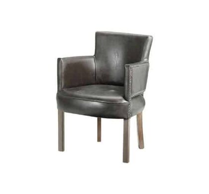 Newark karmstol läder fudge