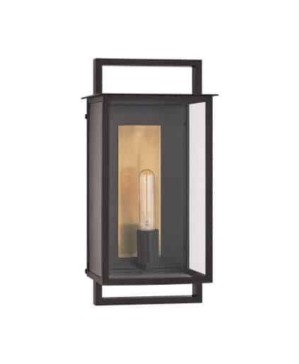 Halle vägglampa Aged Iron M