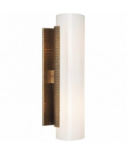 Precision Cylinder vägglampa mässing
