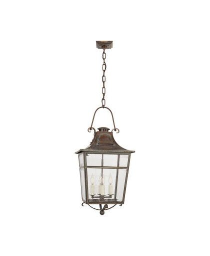 Carrington taklampa Weathered Verdigris