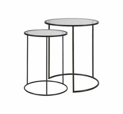 Flatiron sidobord svart