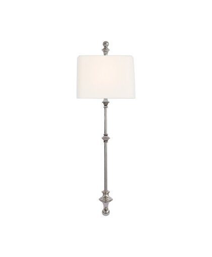 Cawdor Stanchion vägglampa nickel