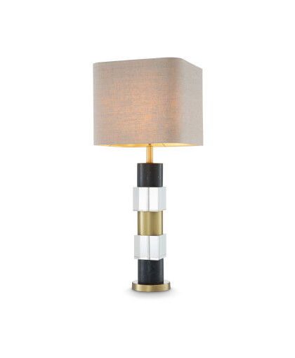 Cullingham bordslampa black marble