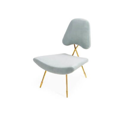 Maxime loungestol ljusblå