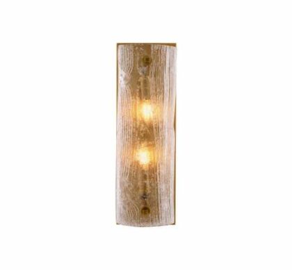 Lagos vägglampa antik mässing