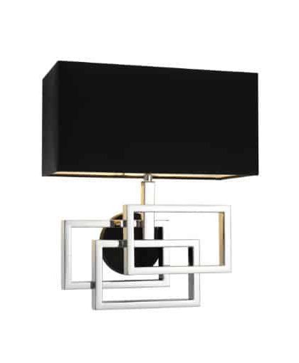 Windolf vägglampa nickel