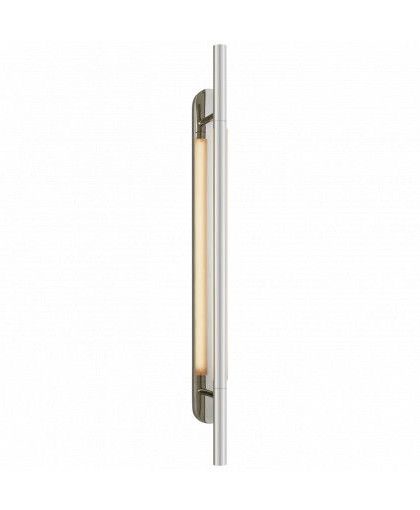 Rousseau vägglampa nickel