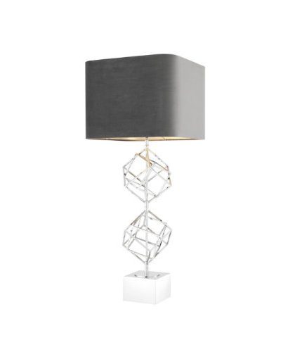 Bordslampa Matrix Nickel