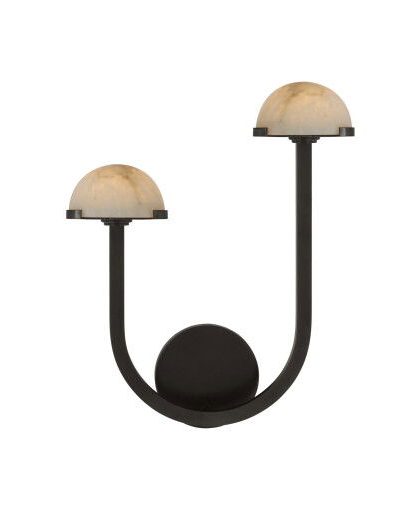 Pedra 15 vägglampa vänster brons