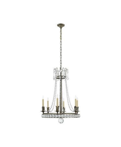 Regency Style takkrona Sheffield Nickel