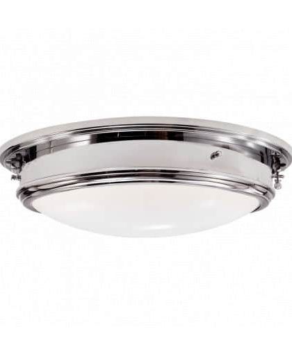 Marine Porthole plafond nickel