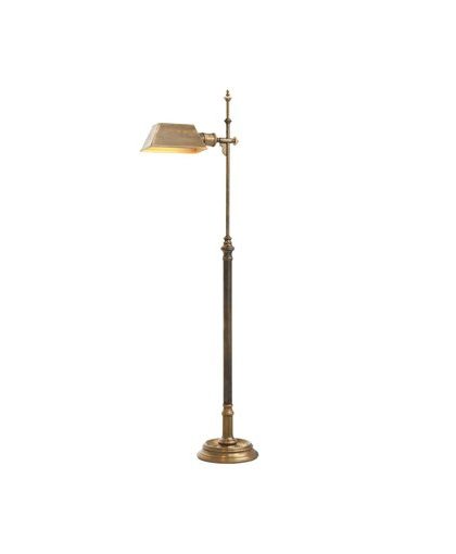 Golvlampa Charlene vintage brass finish