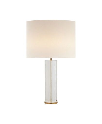 Lineham bordslampa antik mässing