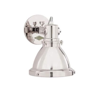 Fulton vägglampa nickel