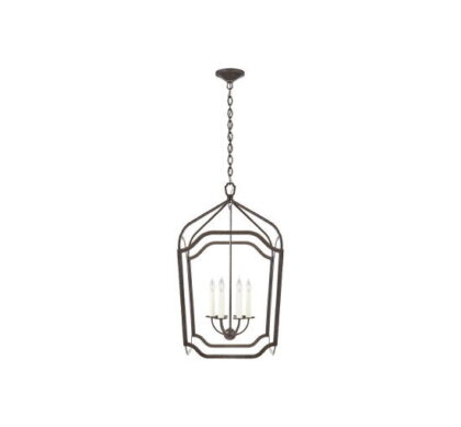 Ancaster Blacksmith taklampa Aged Iron L