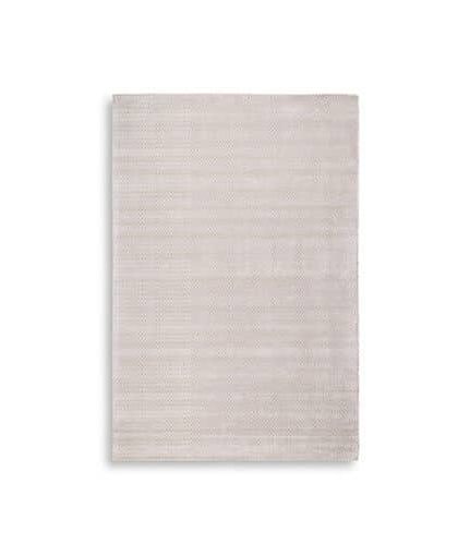 Herringbone matta ivory