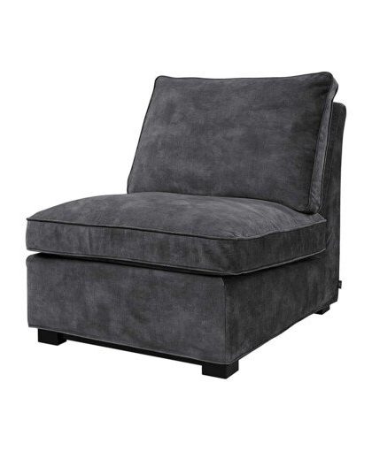 Town fåtölj avanna dark grey